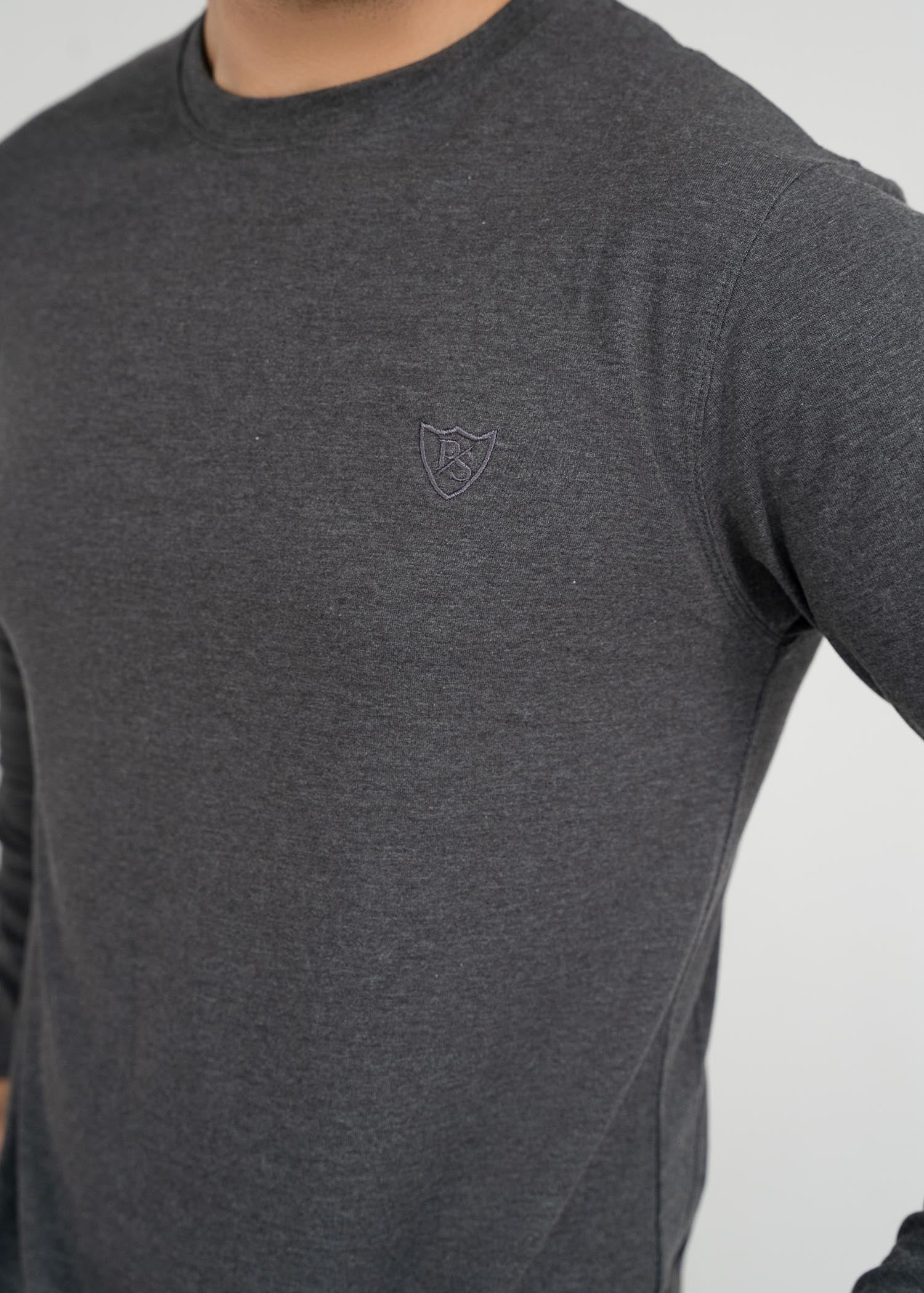 spandex T Shirt in Grey