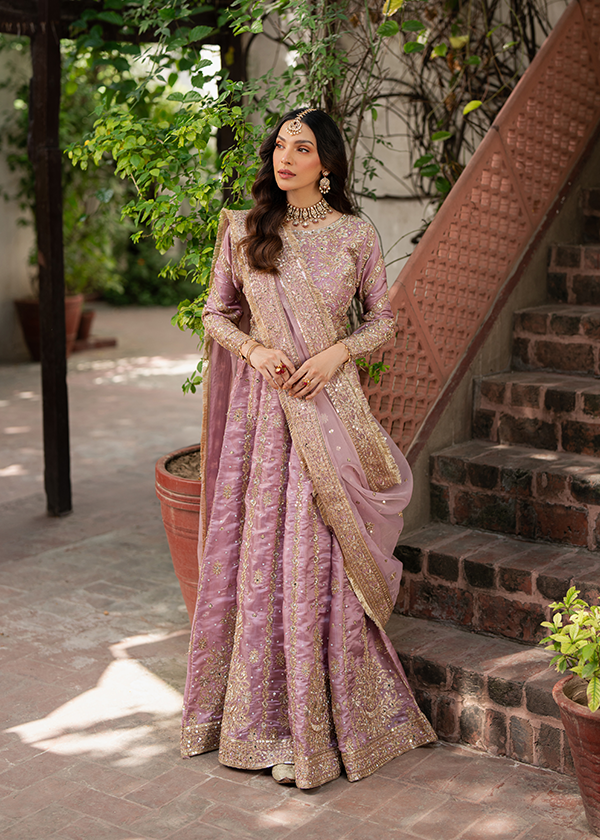 charmuse/shamooz Lehenga in Purple ash