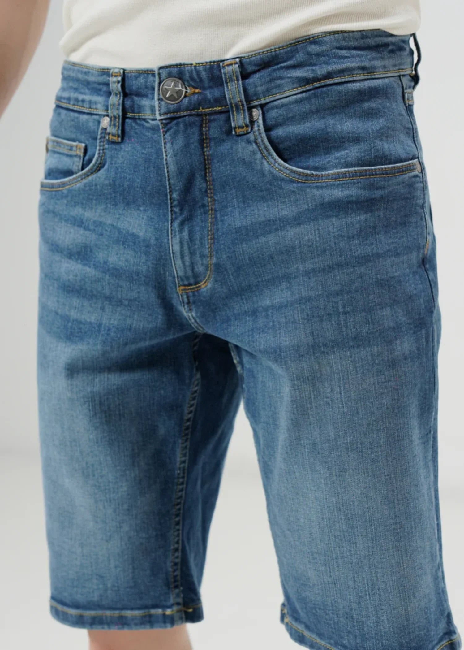 cotton Shorts in Royal blue