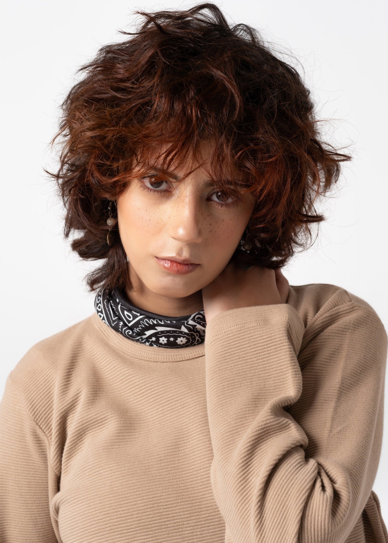 cotton Top in Camel brown