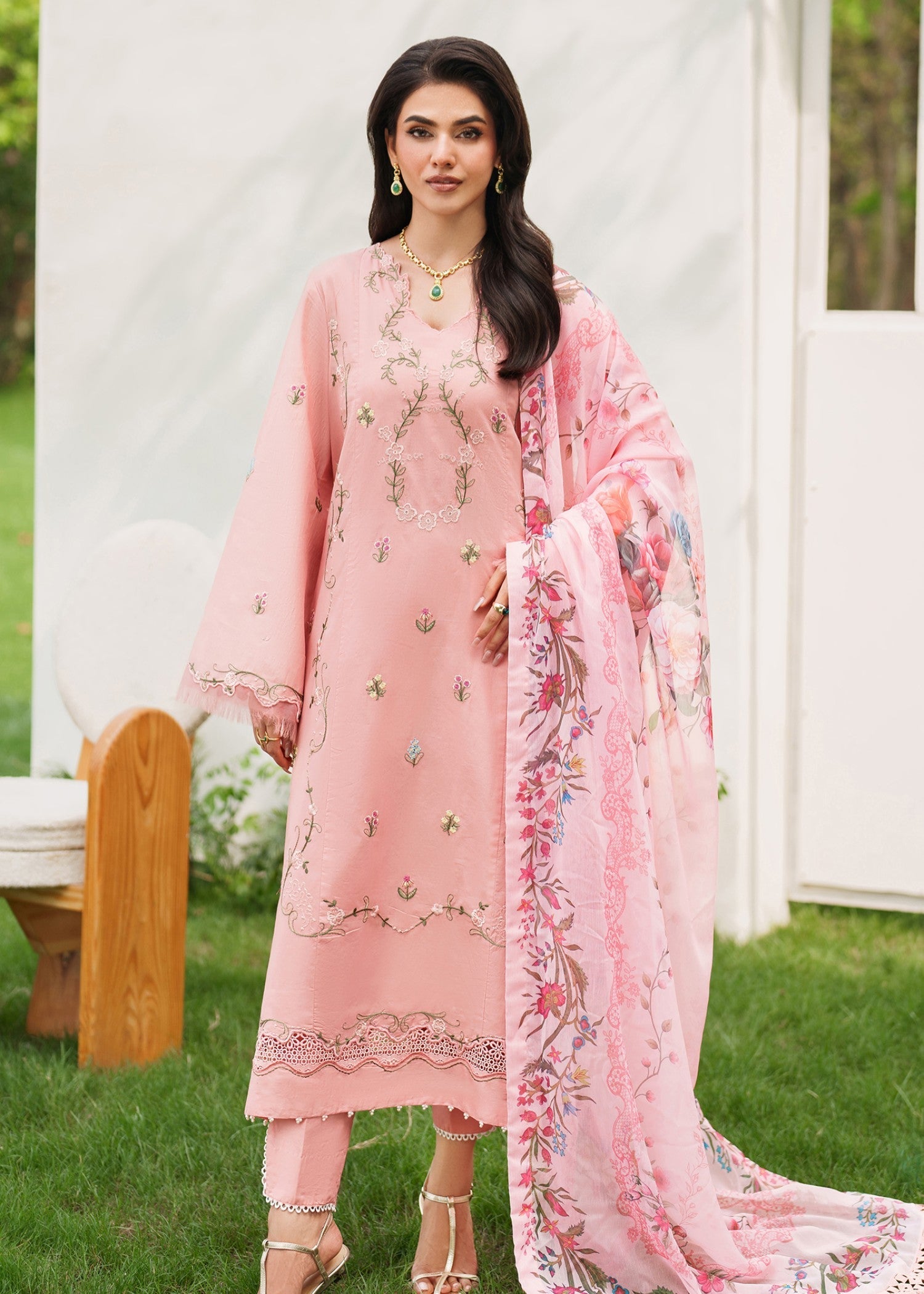cambric Unstitched in Blush pink