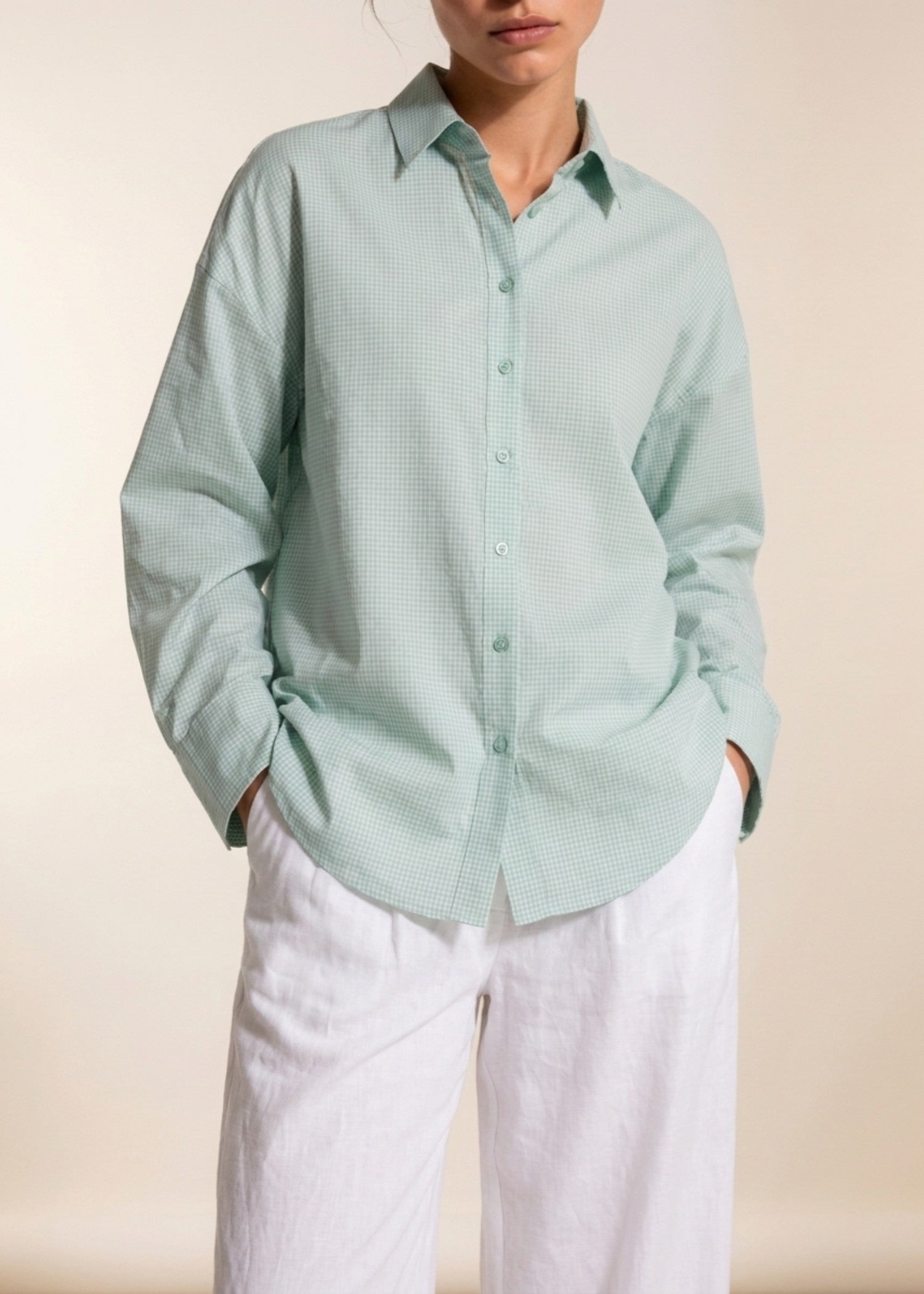 cotton Top in Ice blue