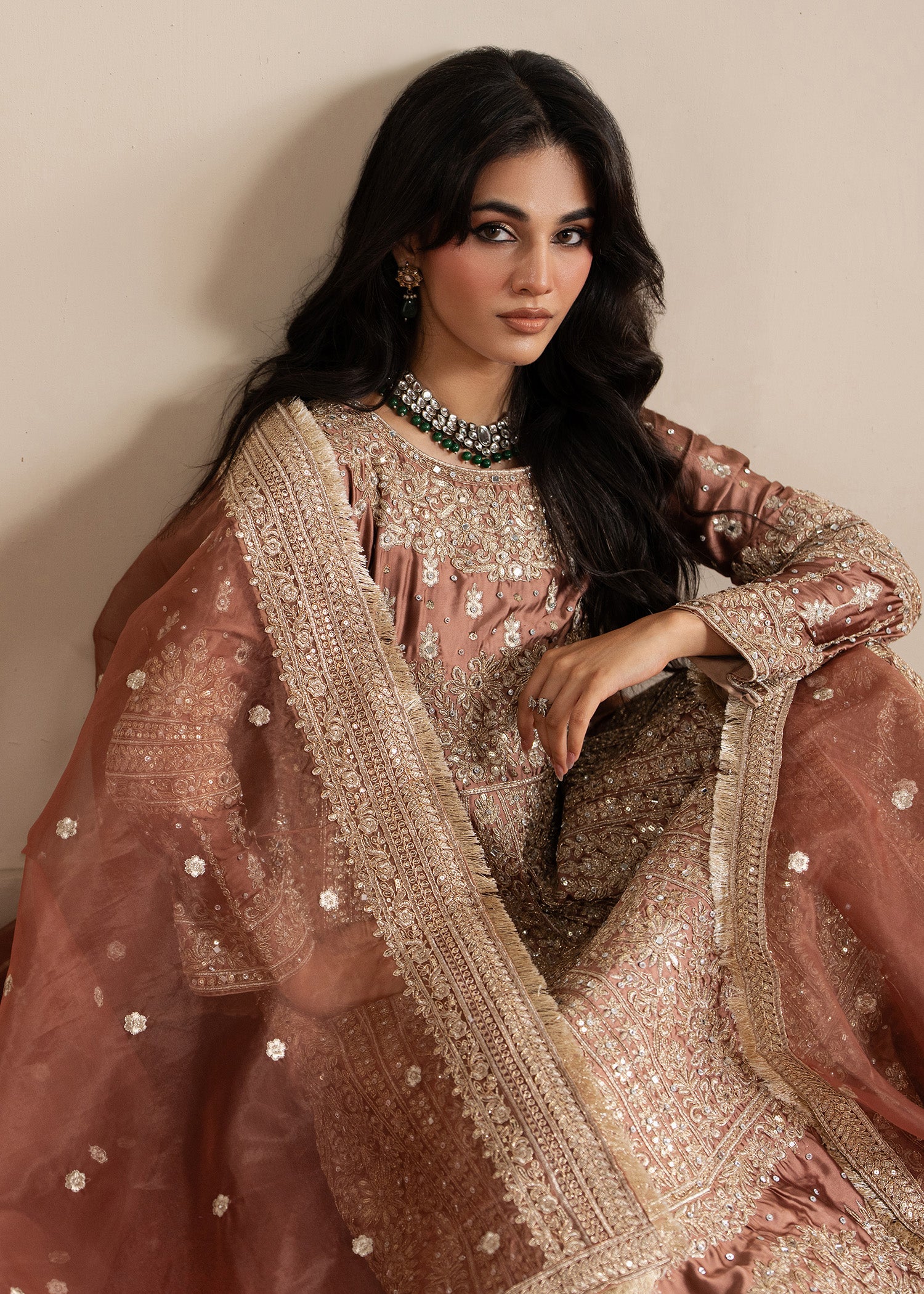 charmuse/shamooz Pishwas in Rosewood