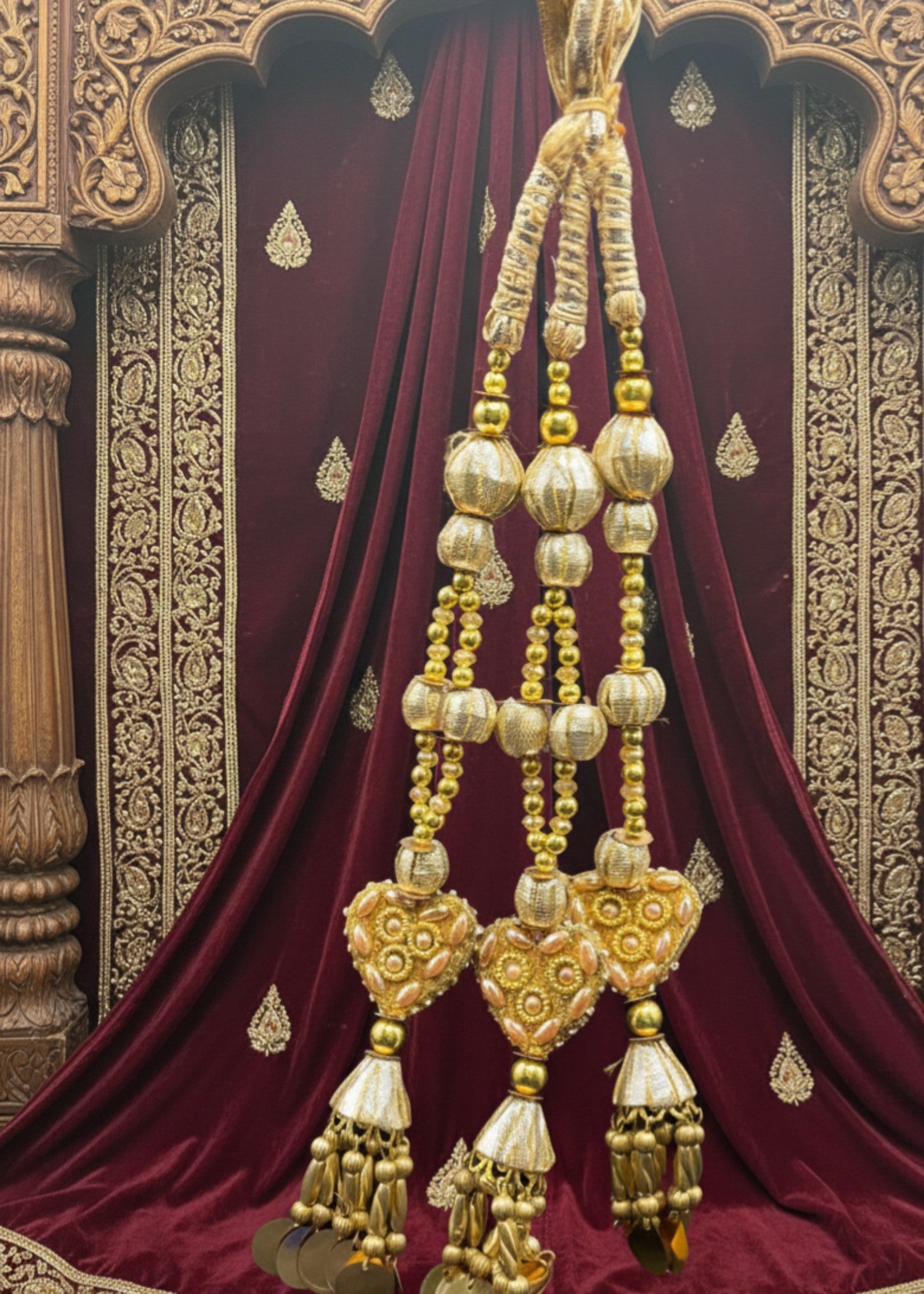 Paranda in Gold Color by - Trendy Women Paranda MHJ2304