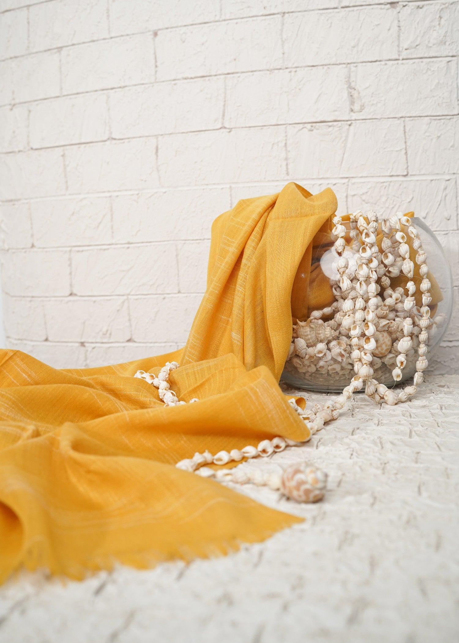 lawn Hijab in Honey