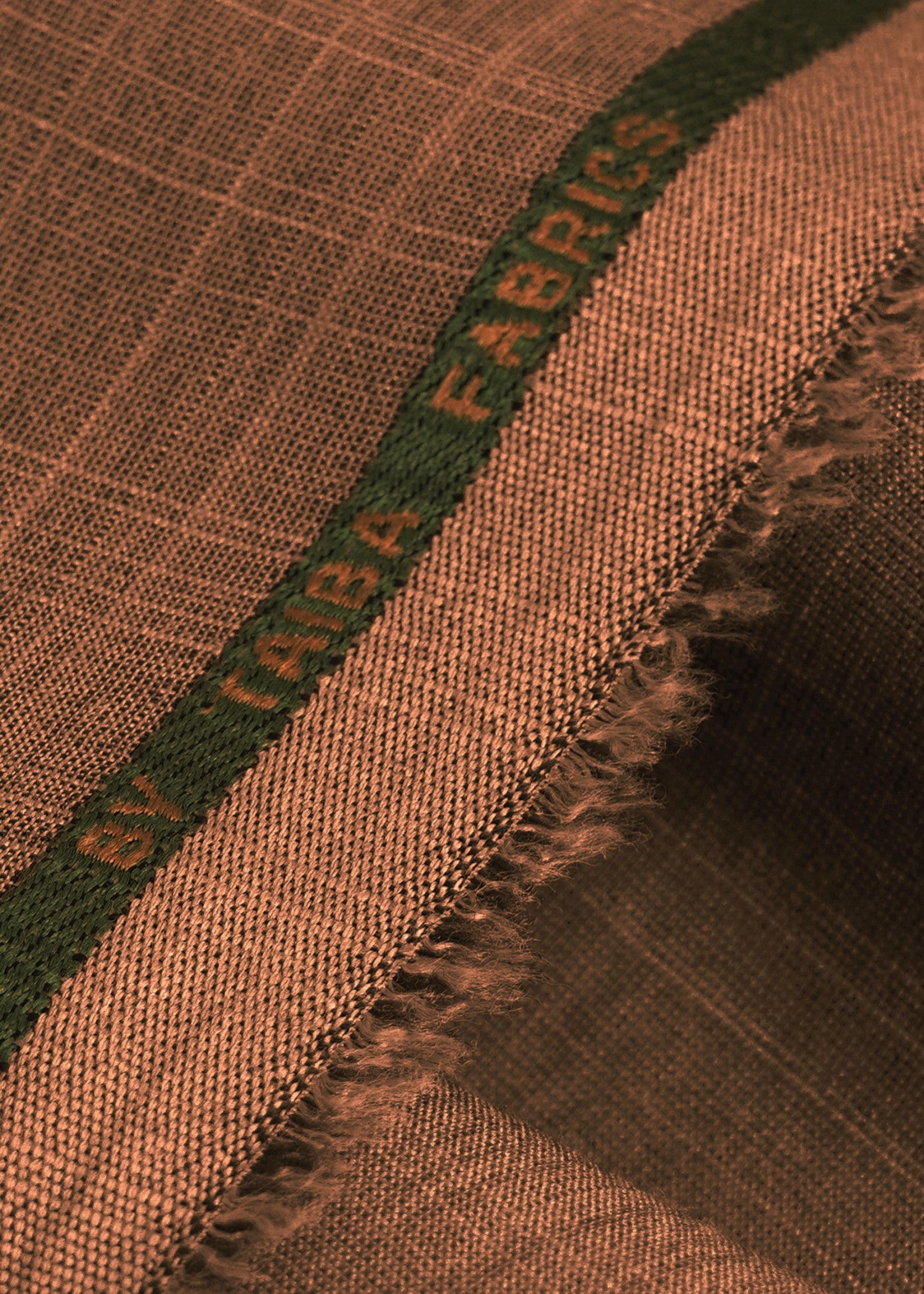wash & wear Unstitched in Pecan brown
