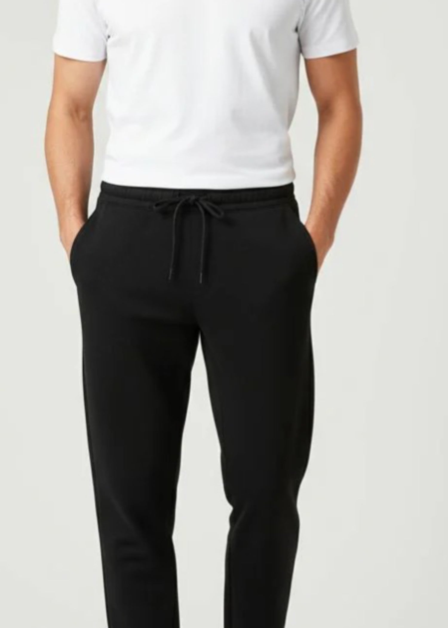 fleece Trousers in Black by Topco.Pk