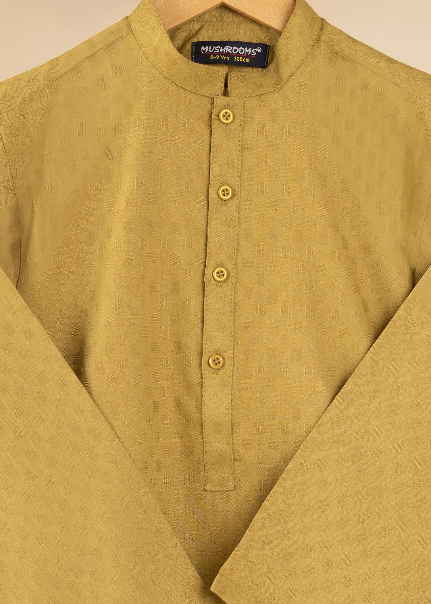 cotton Kurta in Olive green