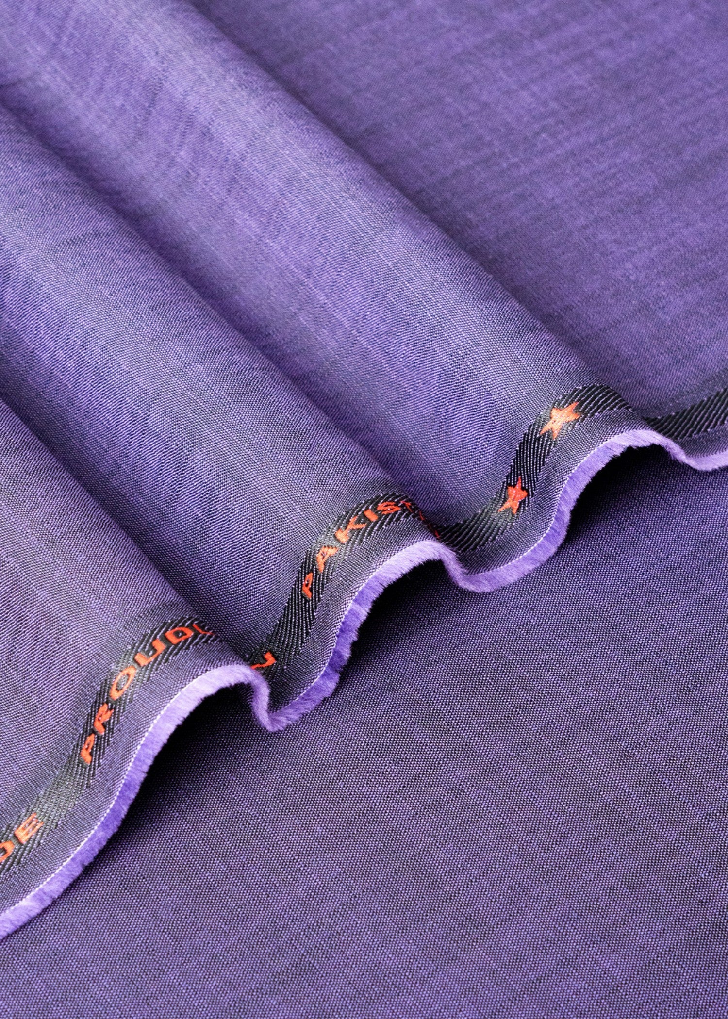 cotton Unstitched in Electric purple
