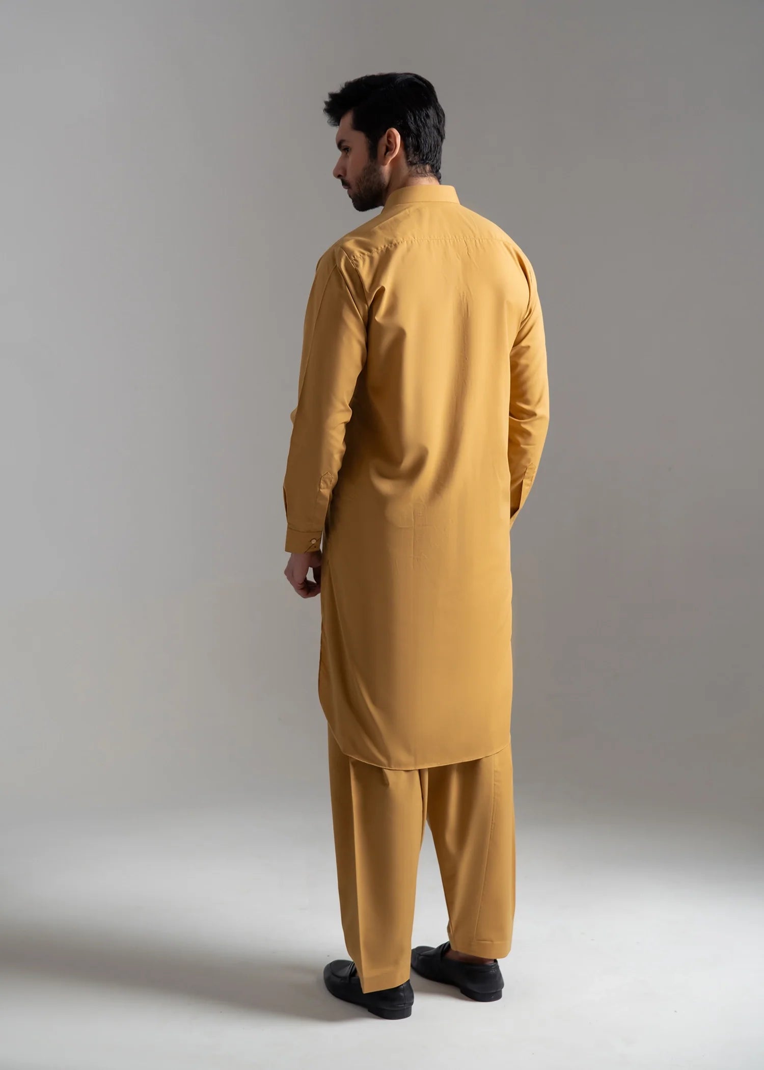 wash & wear Shalwar Kameez in Goldenrod
