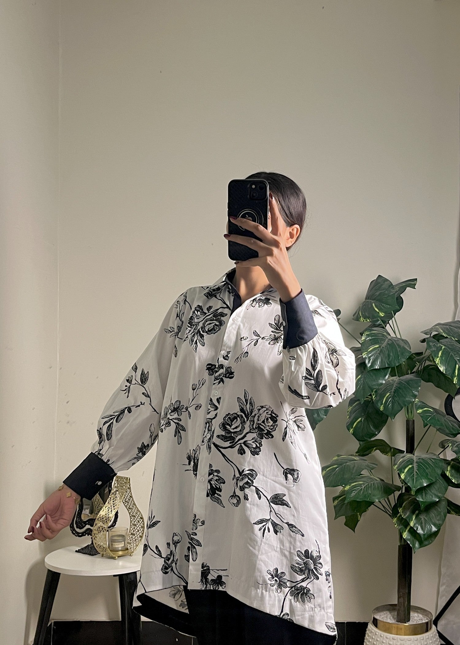 cotton Tunic in White
