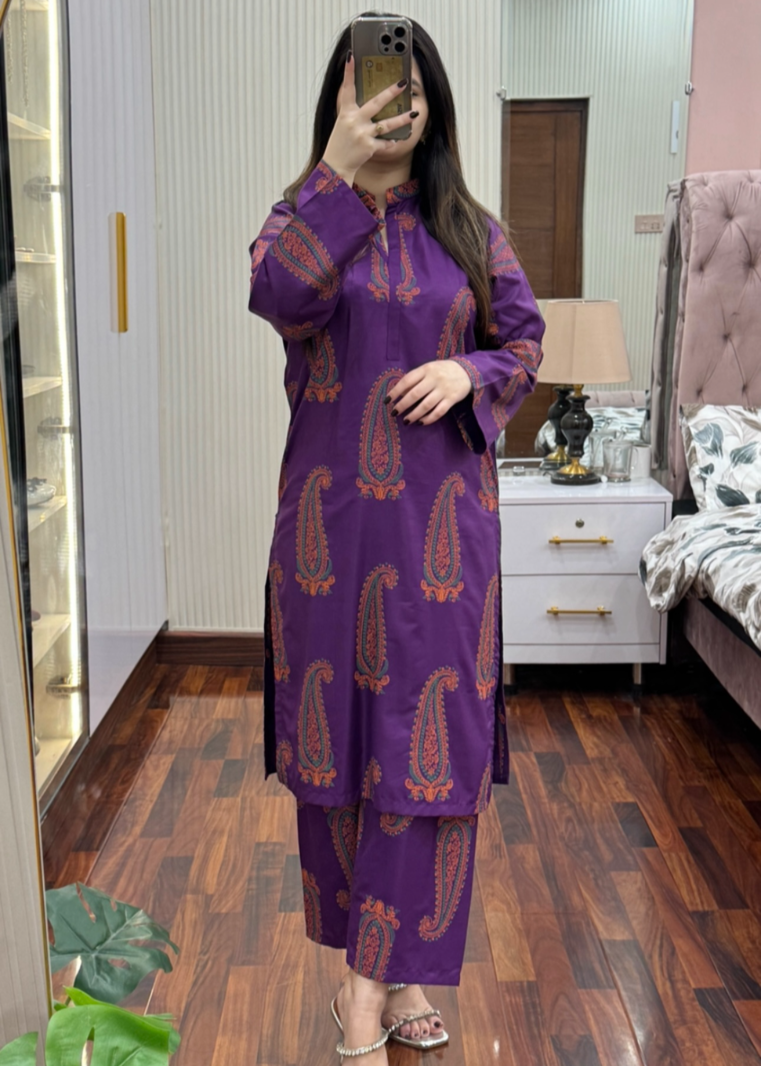 linen Co Ord Sets in Purple