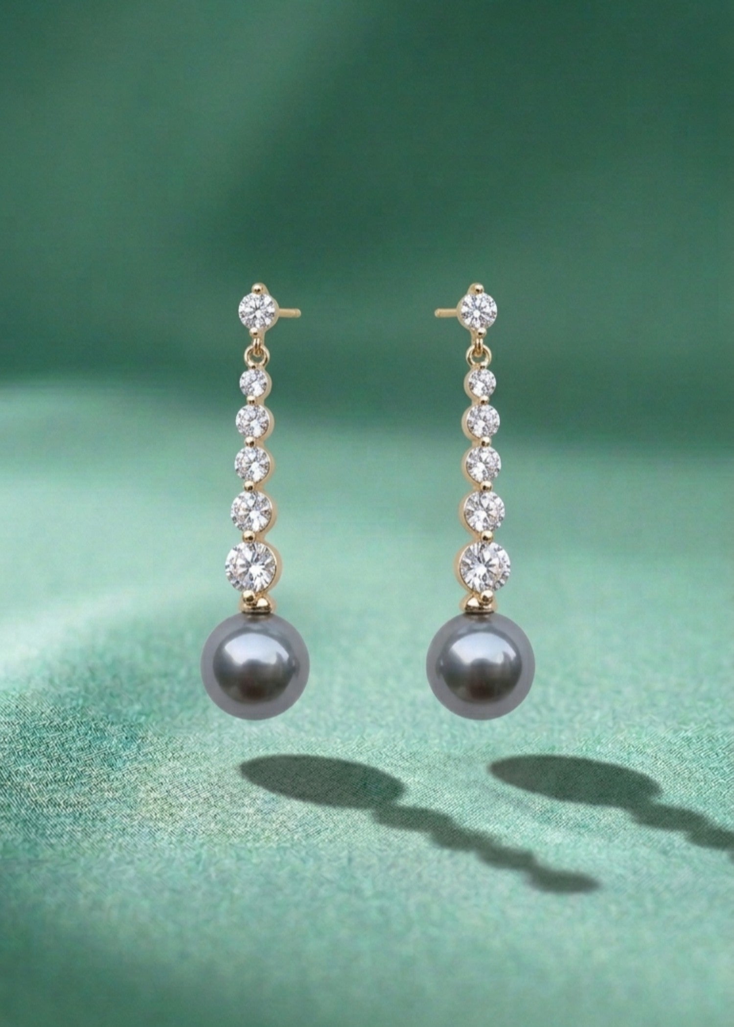 Earrings in Grey Color by - Trendy Women Earrings JOC3878