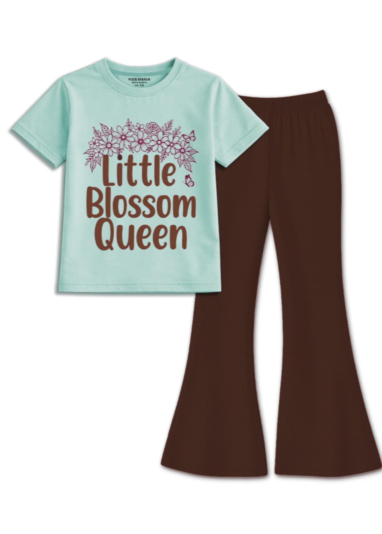 Co Ord Sets in Chocolate brown, mint green