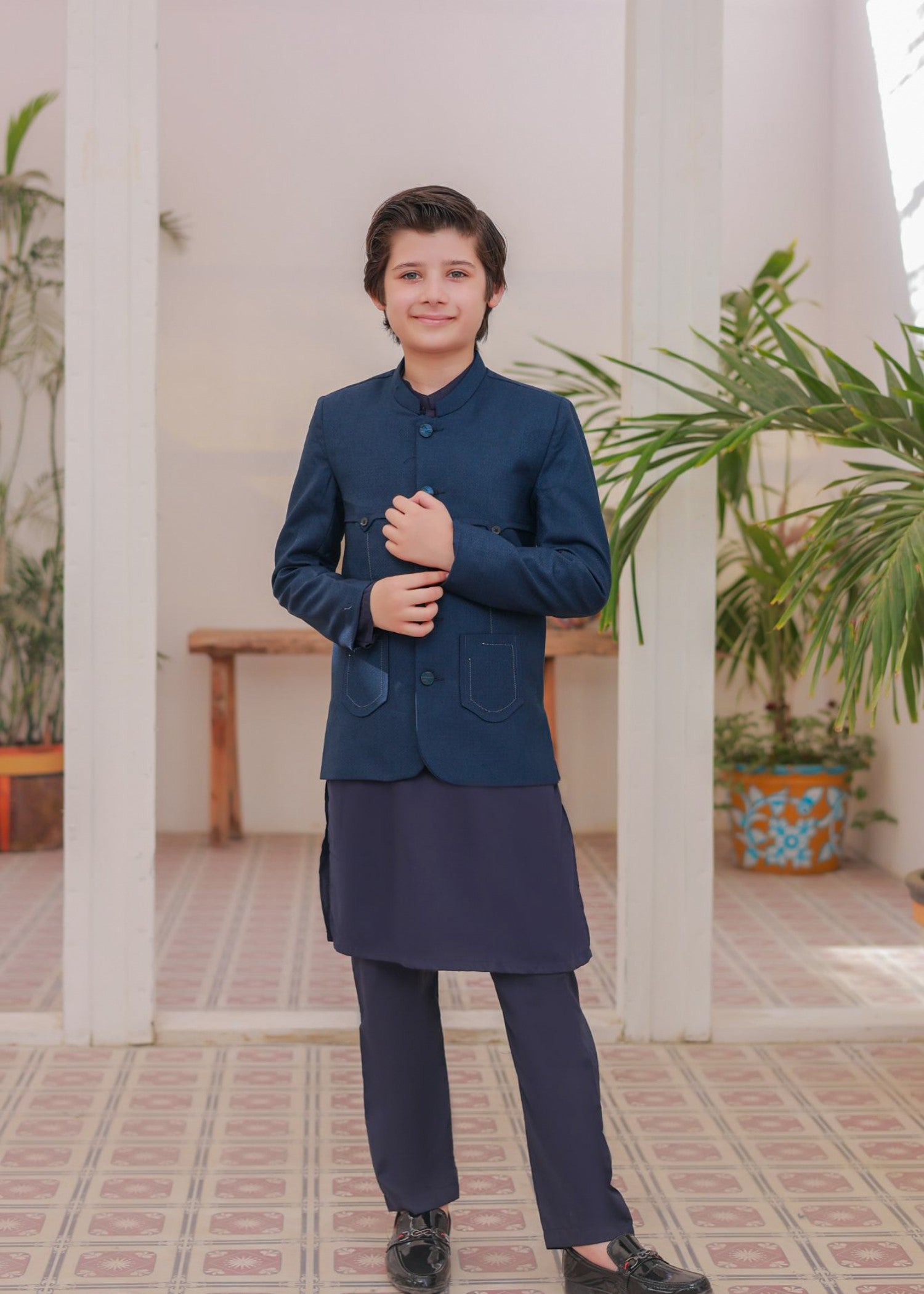suiting Prince Coat in Royal blue