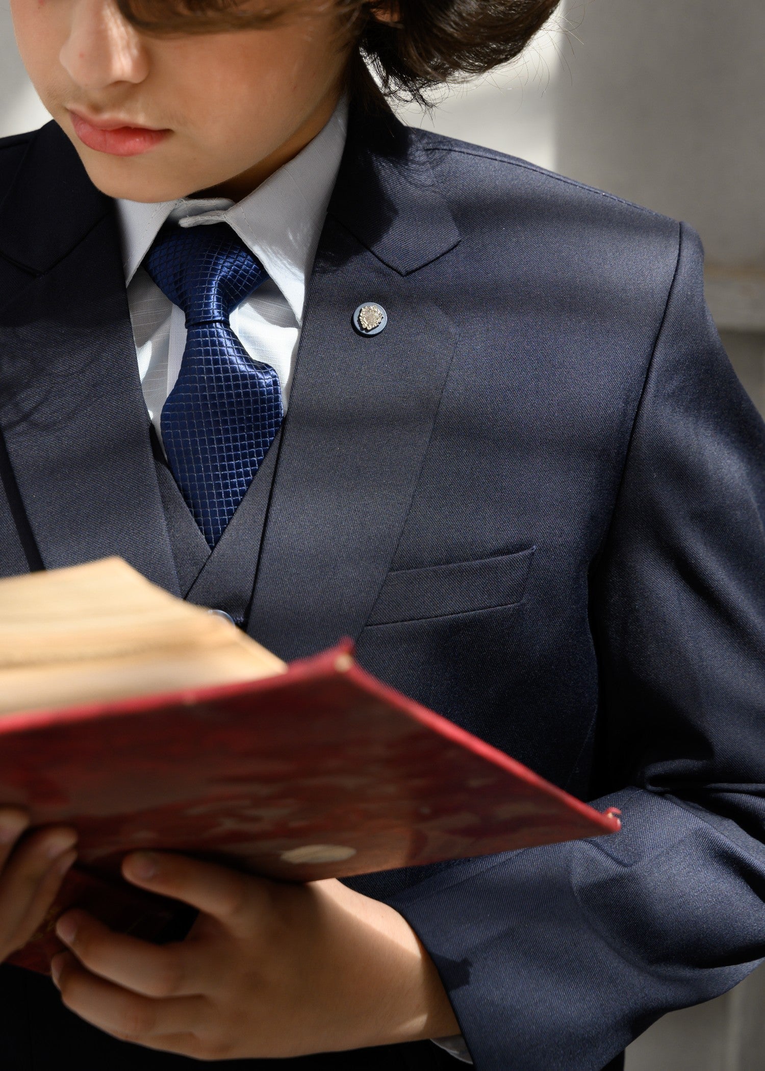 wash & wear Suits in Navy blue