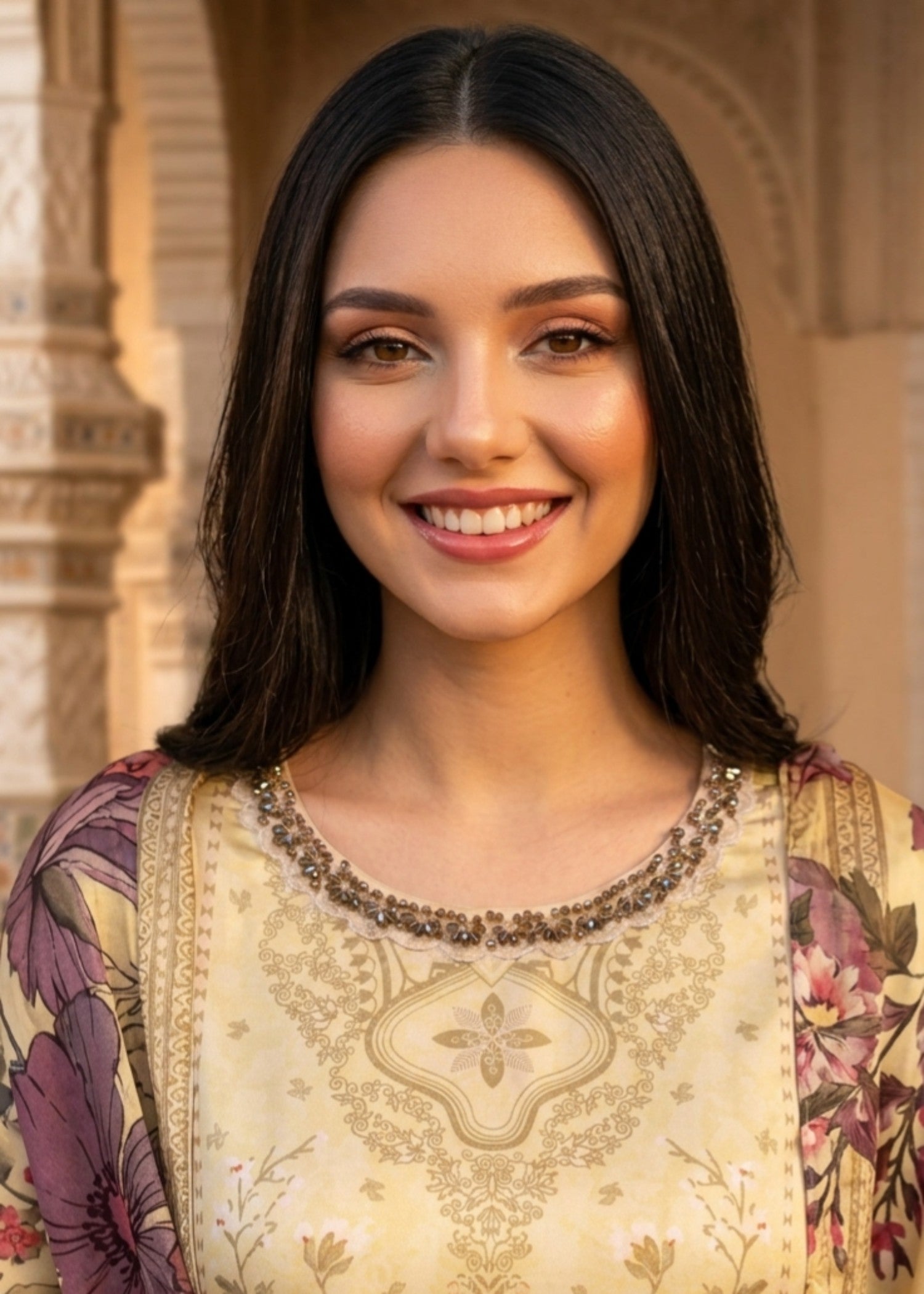 charmuse/shamooz Kurta Set in Pale yellow