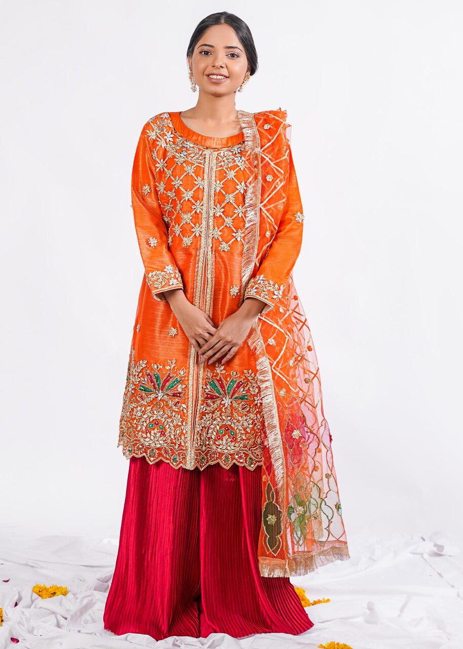 net Sharara in Orange