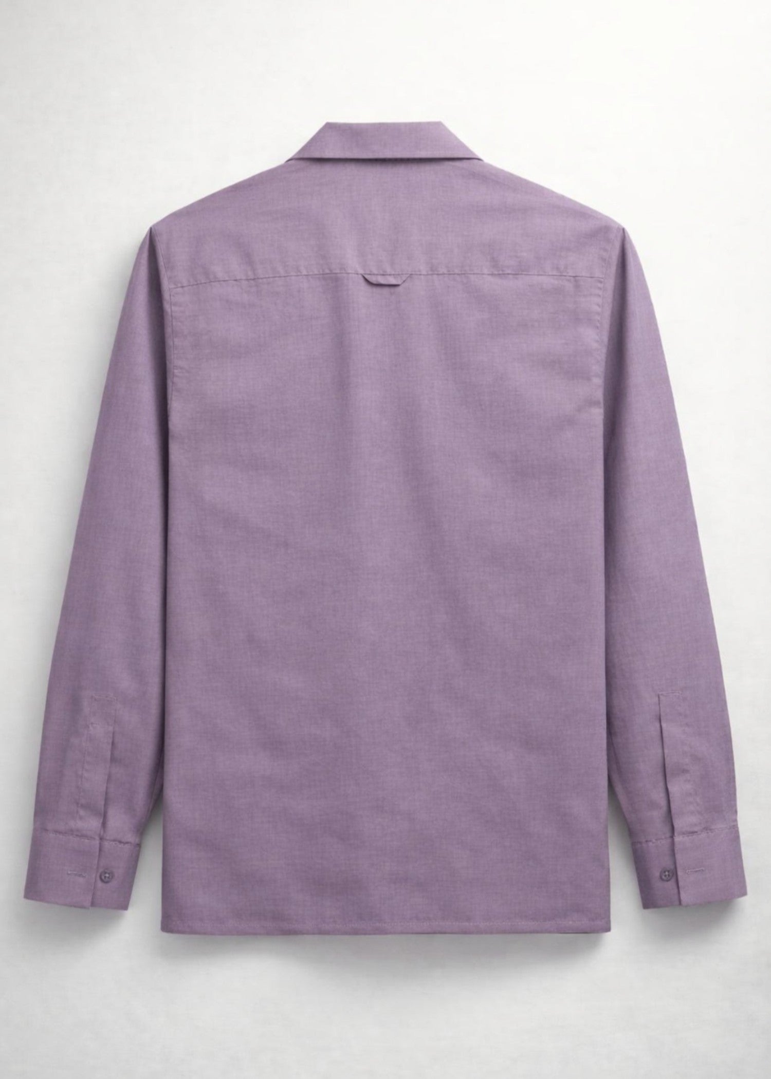cotton linen Casual Shirt in Purple mountain majesty