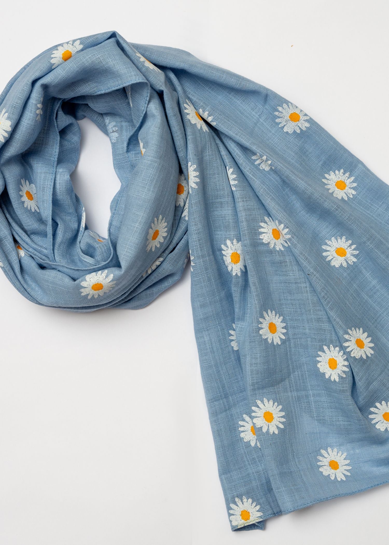 Scarf in Light blue Color by - Trendy Women Scarf IVJ0668