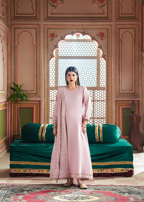 charmuse/shamooz Maxi in Pastel pink