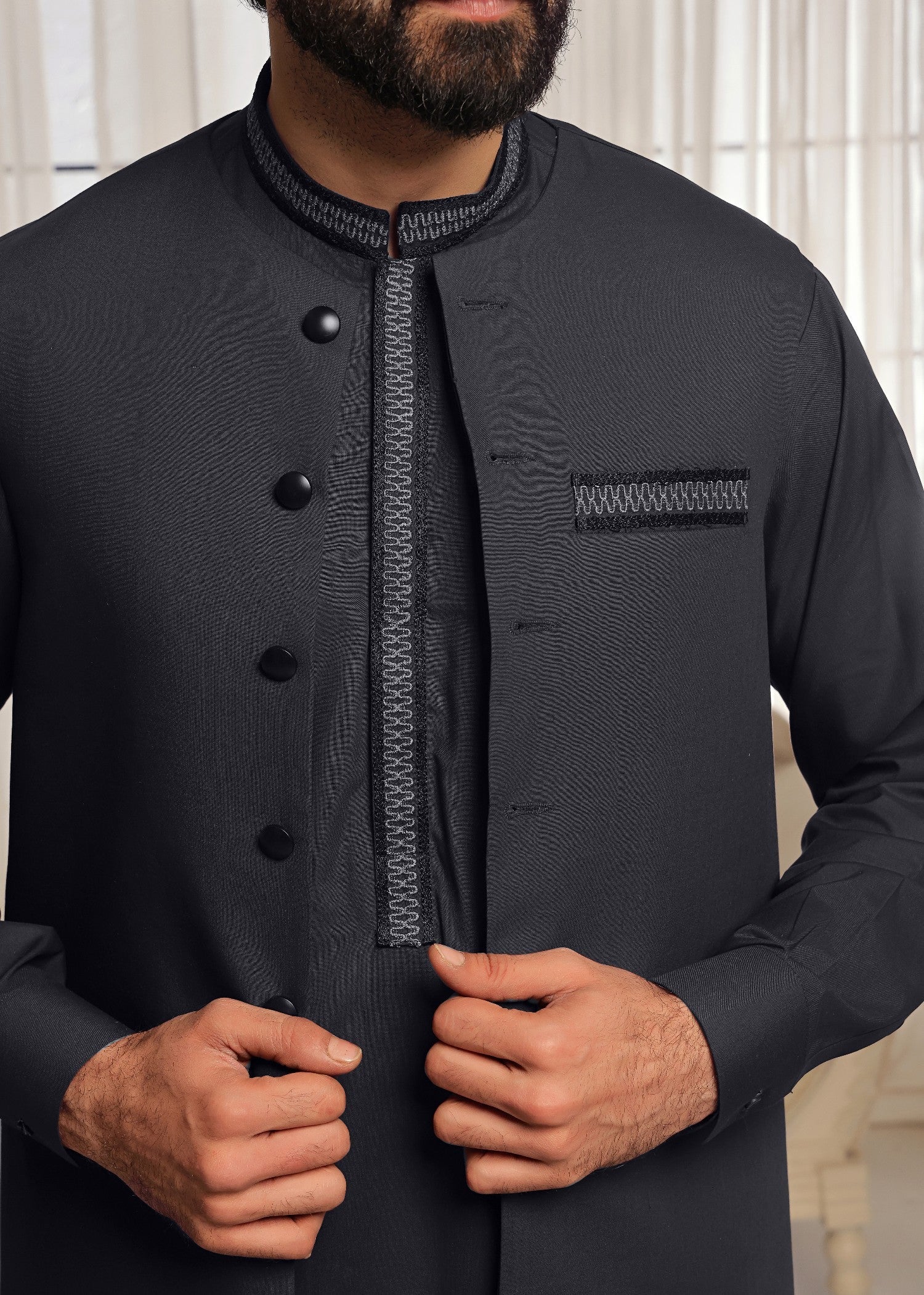 wash & wear Waistcoat in Grey