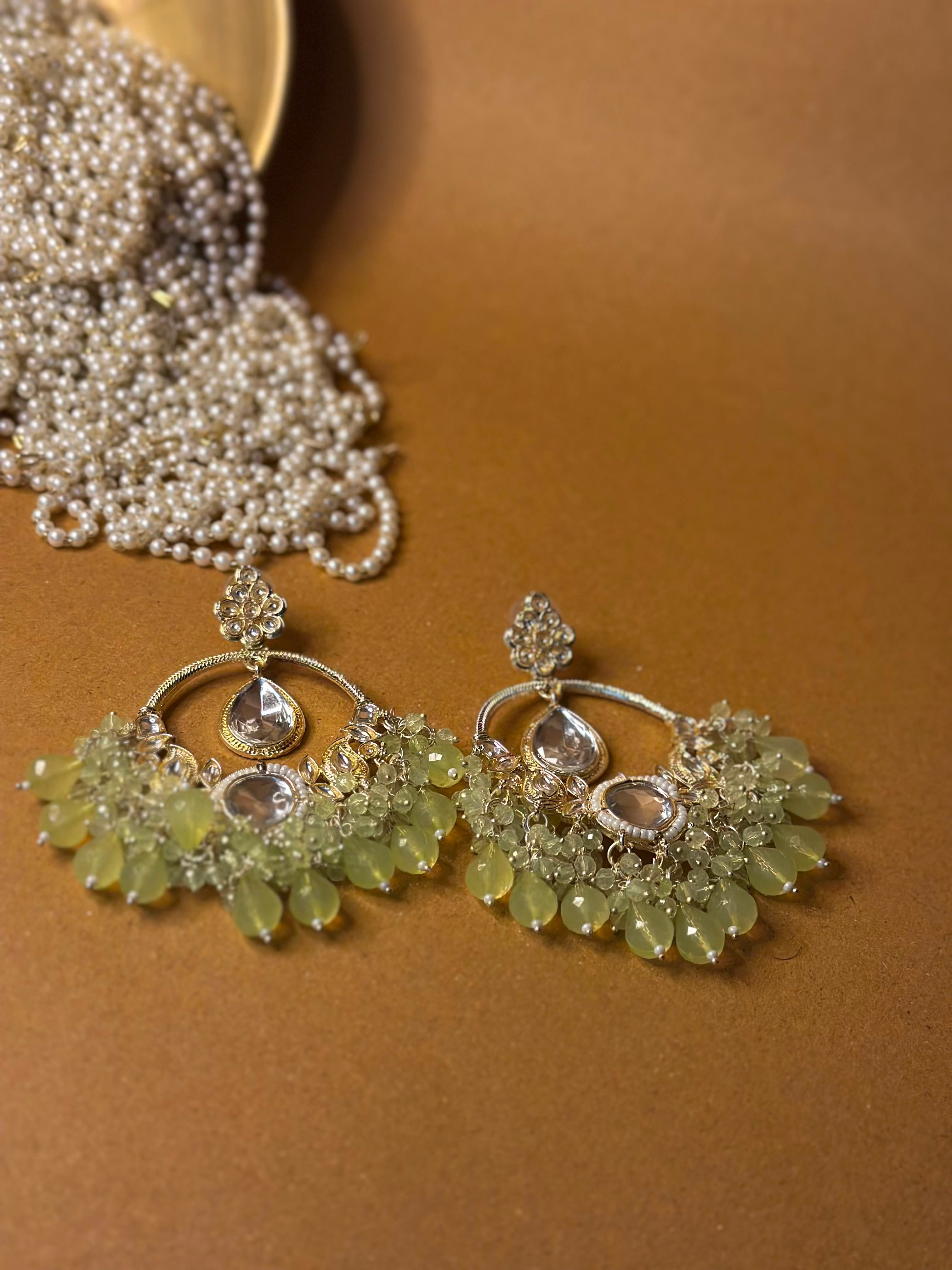 Earrings in Multi Color by - Trendy Women Earrings GXG9457