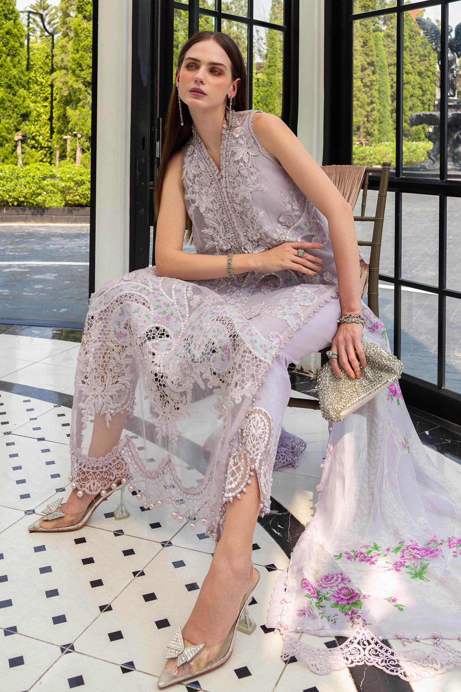 Eid Festive Luxury Lawn – EL26-12