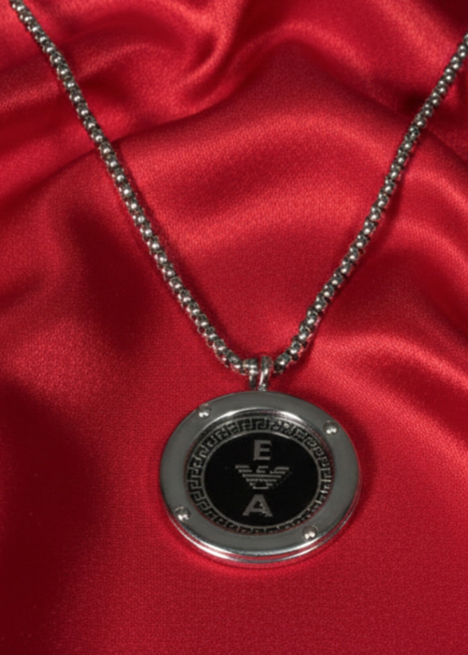 Necklace in Black, silver Color by - Trendy Women Necklace LTG5760