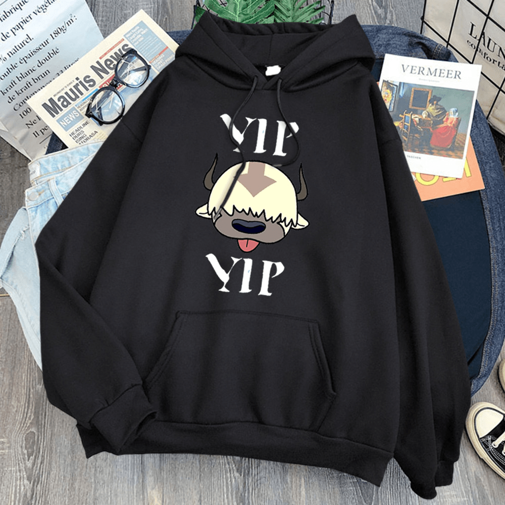 Men'S Printed Casual Loose Sports Hoodie