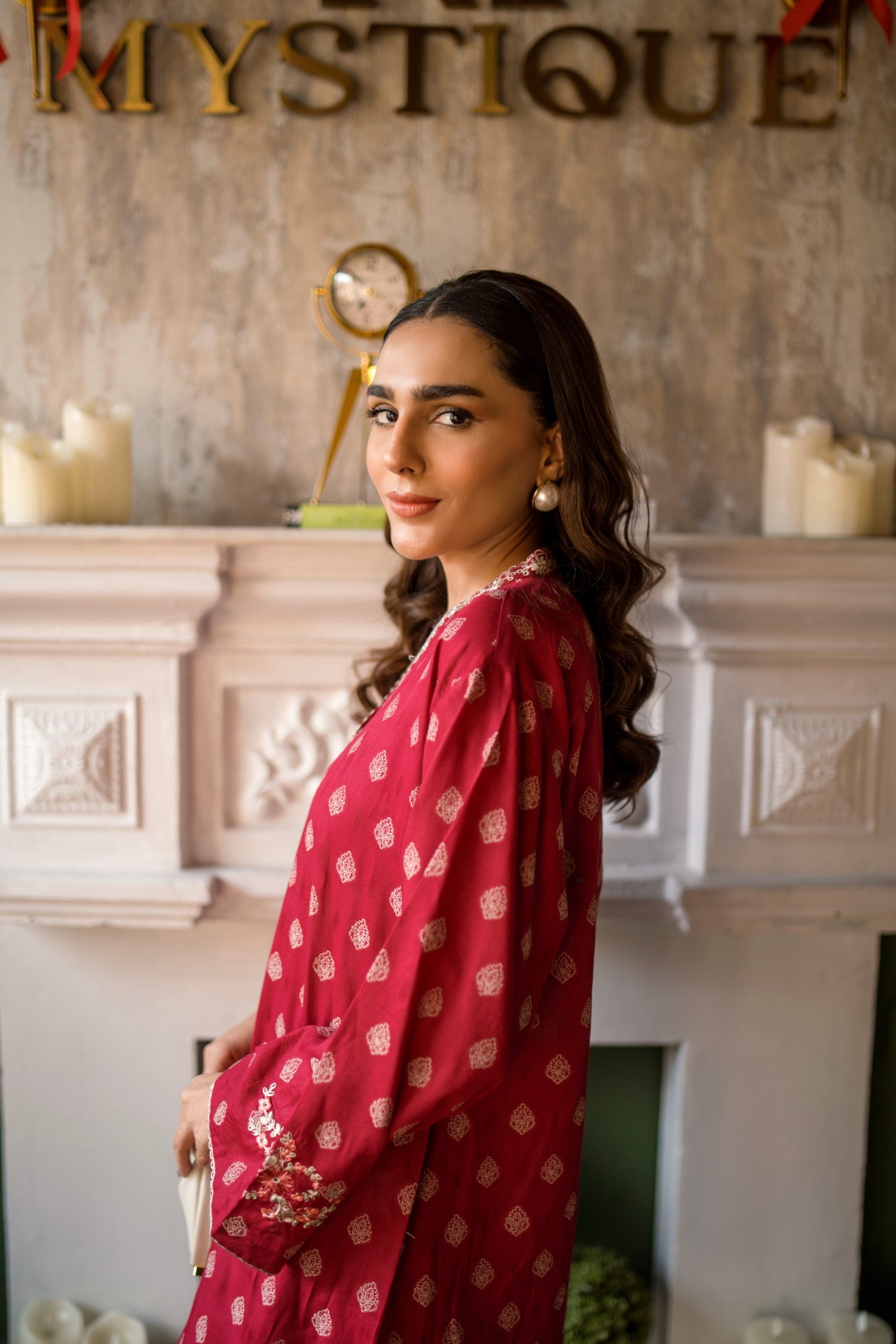 cotton Kurti in Red