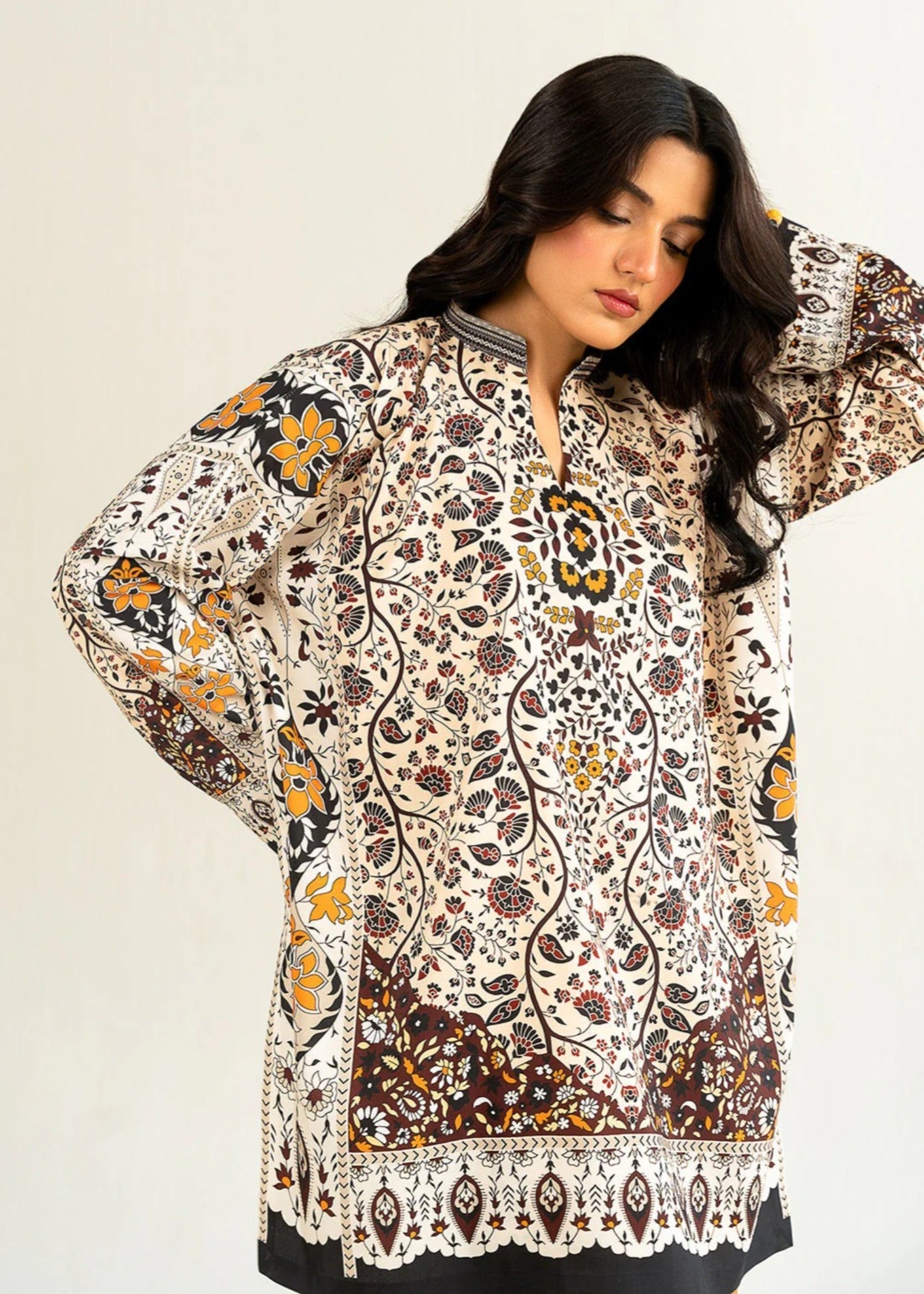 raw silk Co Ord Sets in Beige
