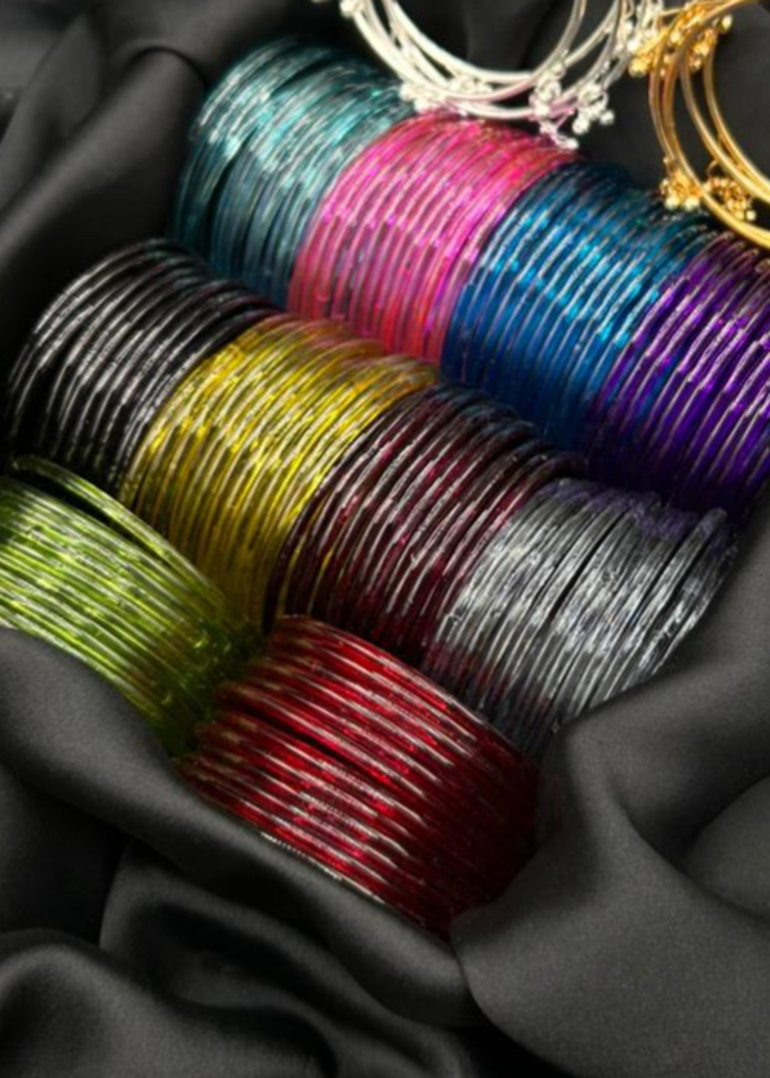 Bangles in Multi Color by - Trendy Women Bangles JAI3059