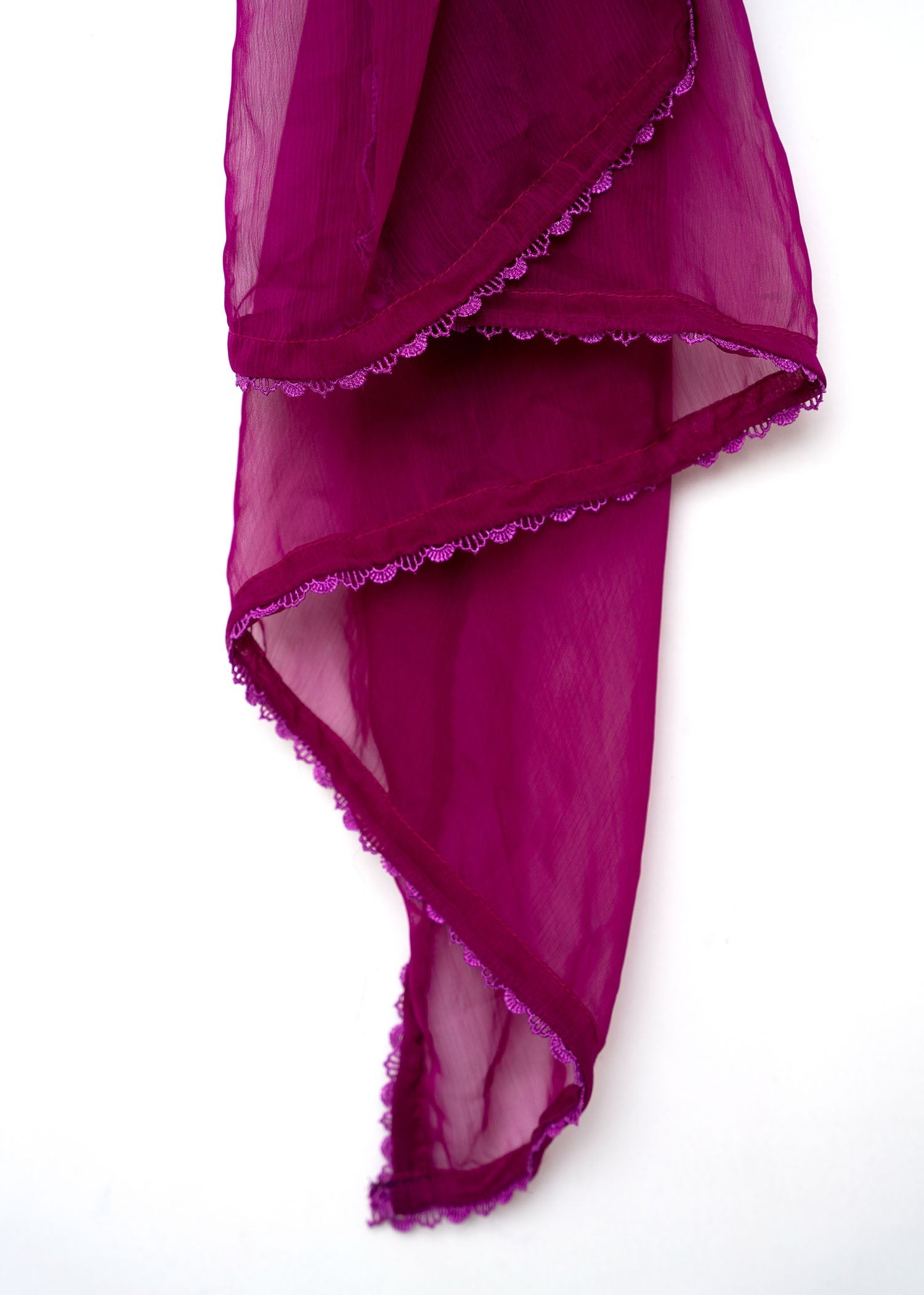 Dupatta in Magenta haze