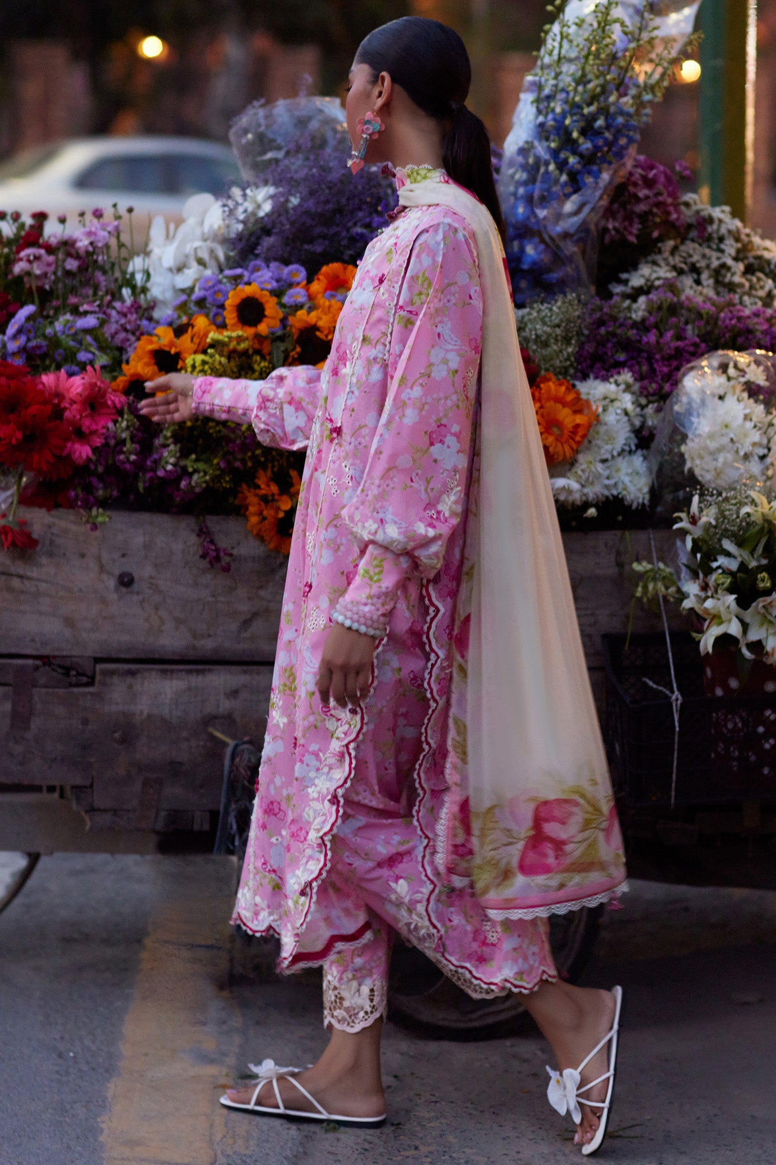 Festive Luxury Lawn – Peony Reverie (Z-03)