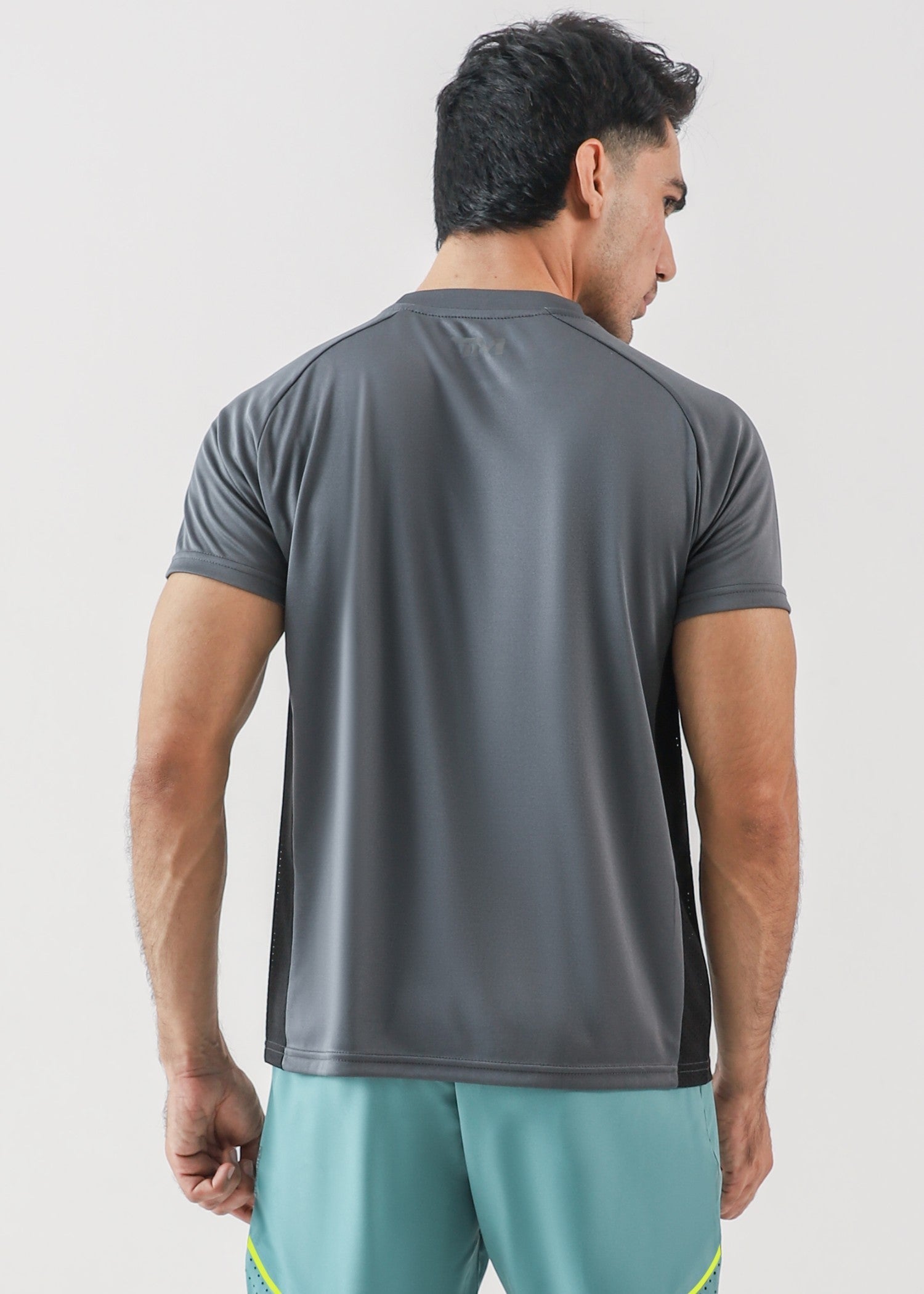 polyester T Shirt in Slate grey