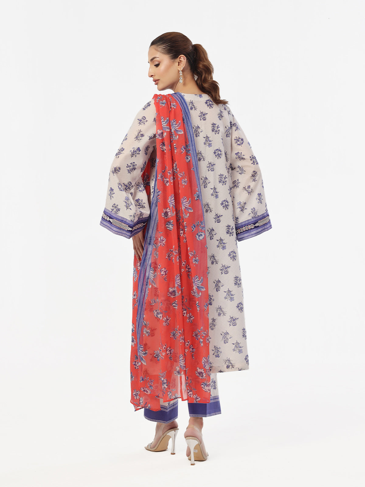 masuri Kurta Set in Blue