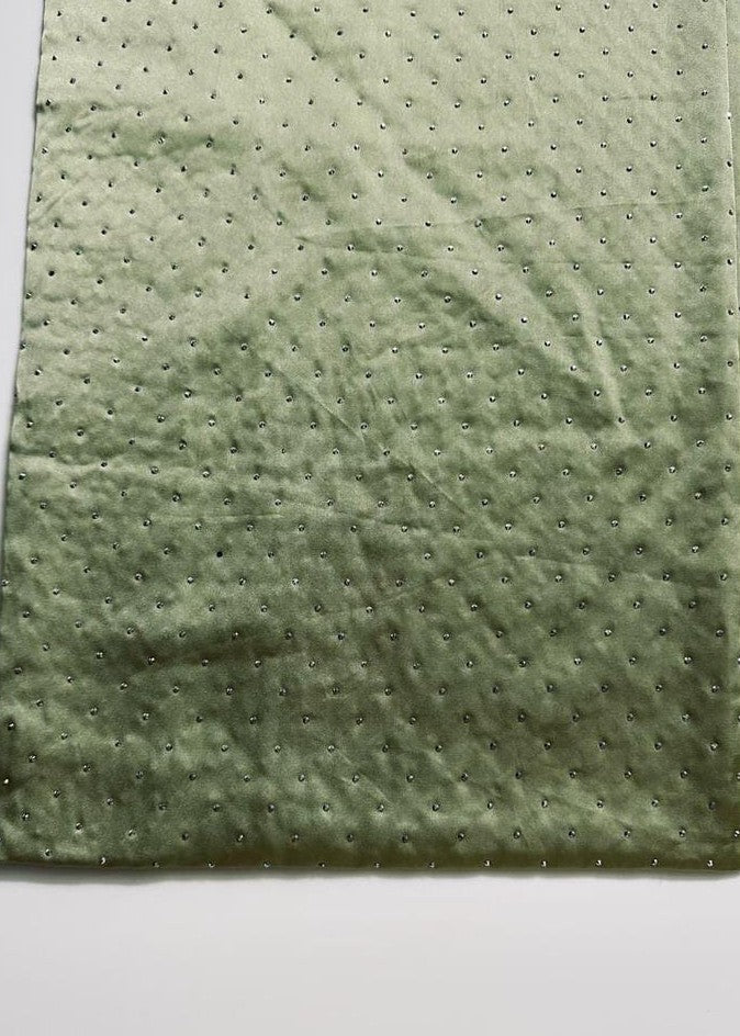 silk Hijab in Mint green
