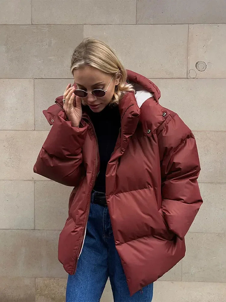 BLUSIANA SOFT DOWN JACKET