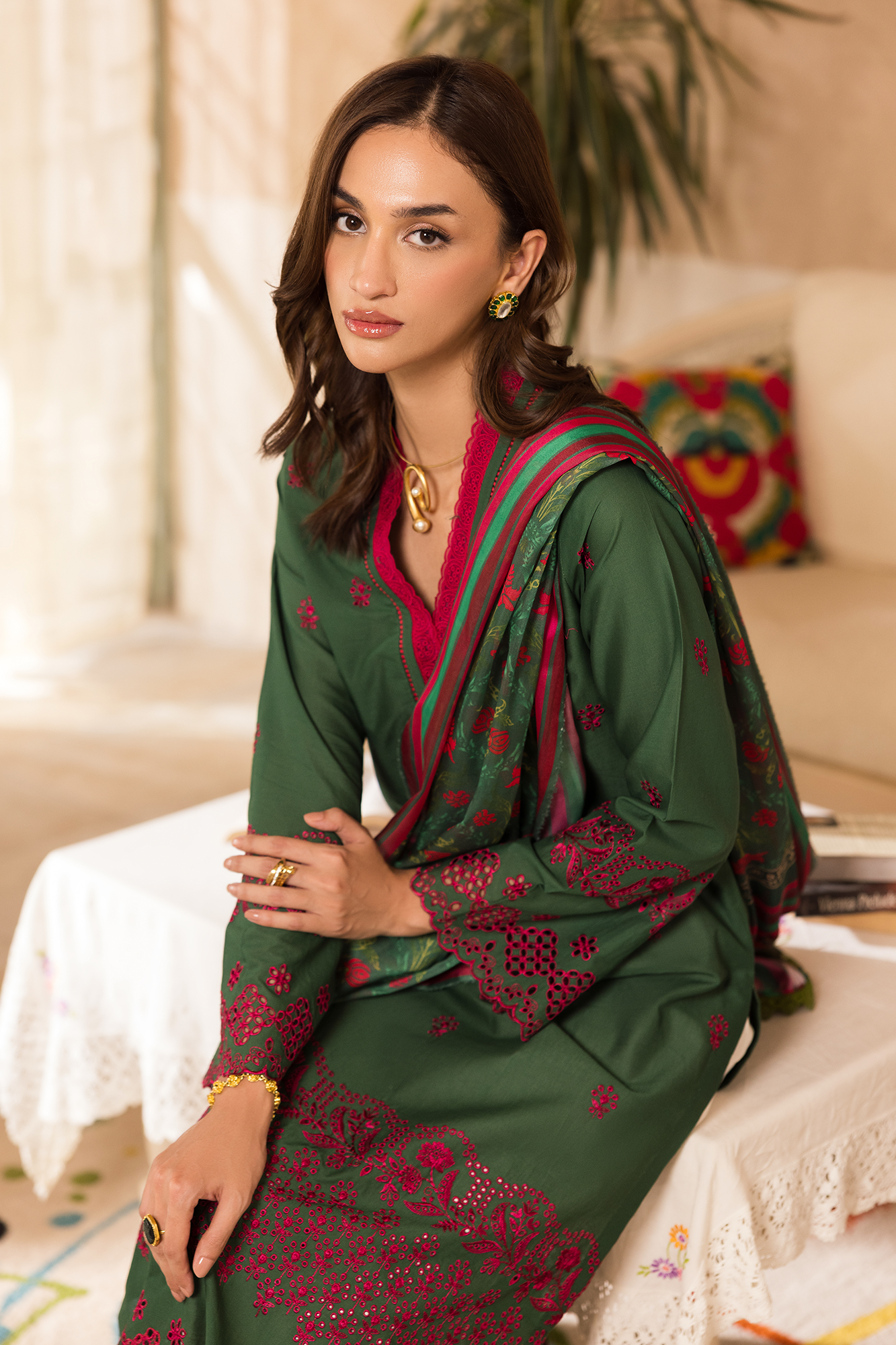 Nissa Chikankari Lawn – N-08