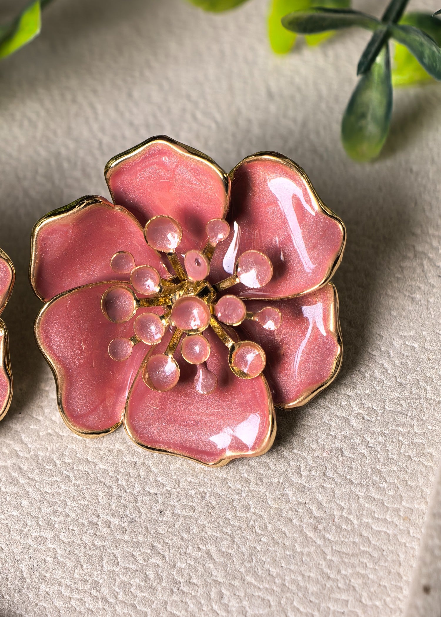 Studs in Pastel pink Color by - Trendy Women Studs LMV4524