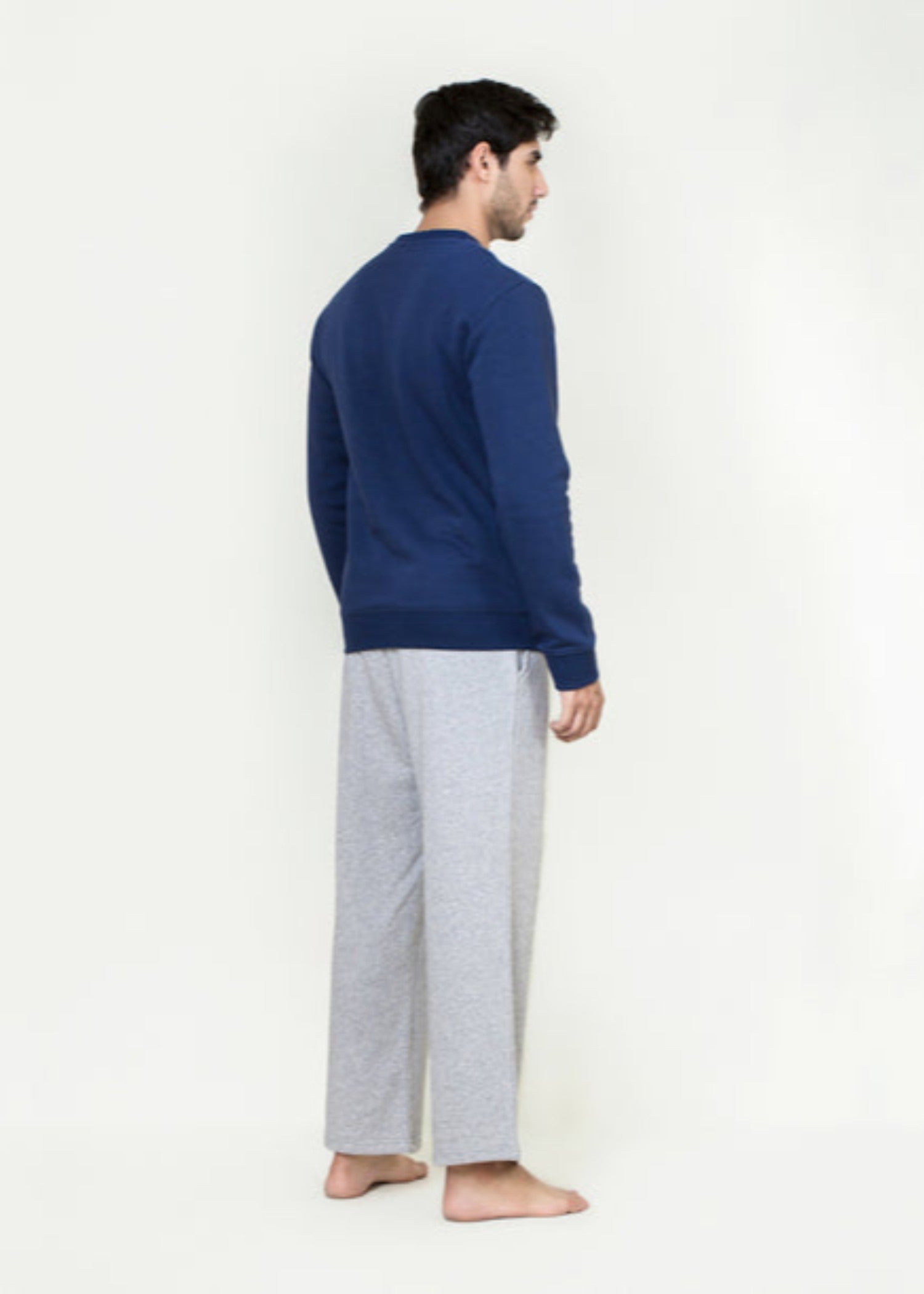 french terry Trousers in Grey