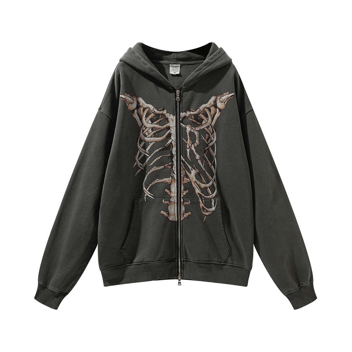 Distressed Cardigan Sweater Tide Brand Hooded Jacket