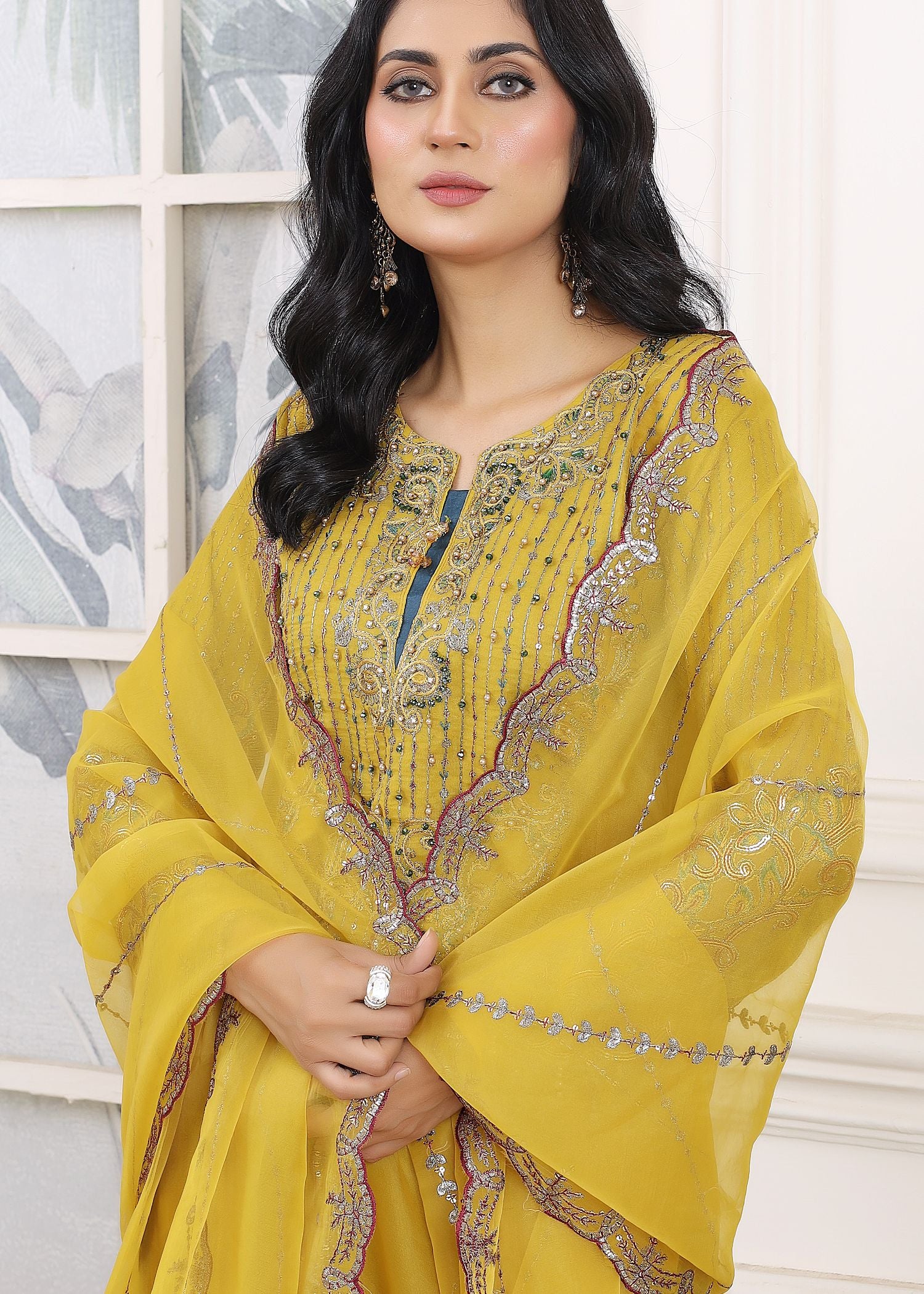 chiffon Maxi in Yellow