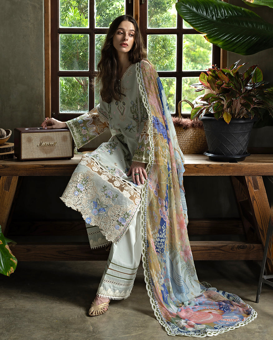 Mon Tresor Luxe Lawn – Perla