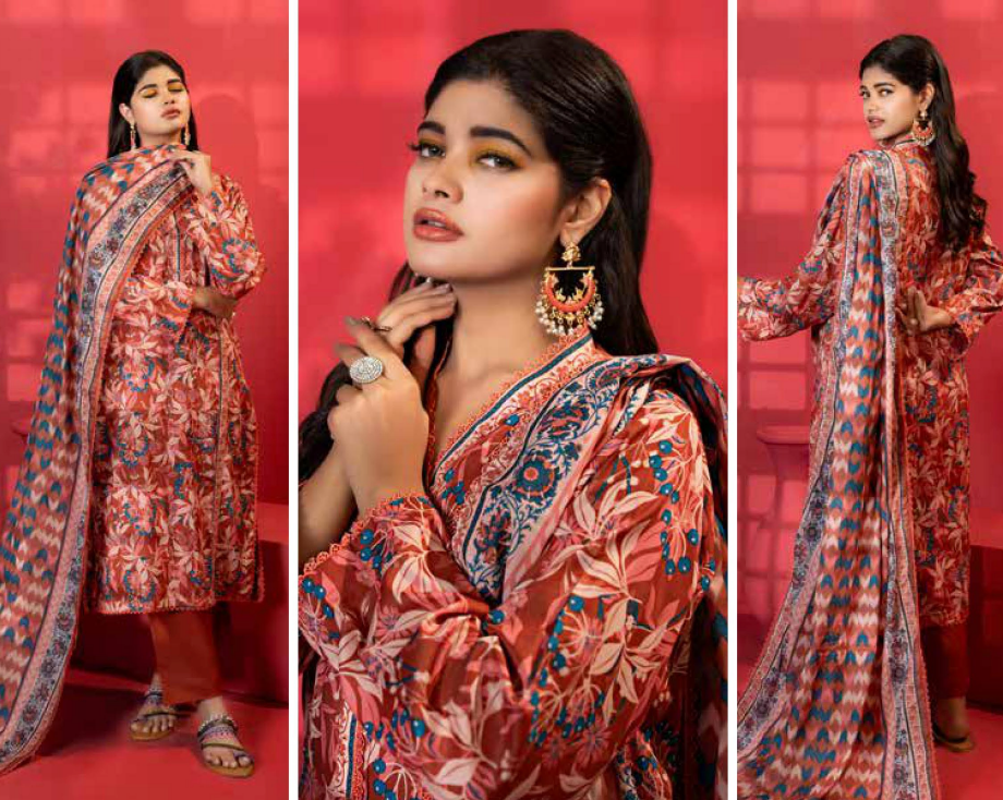 Printed Summer Lawn Drop 15 – 3