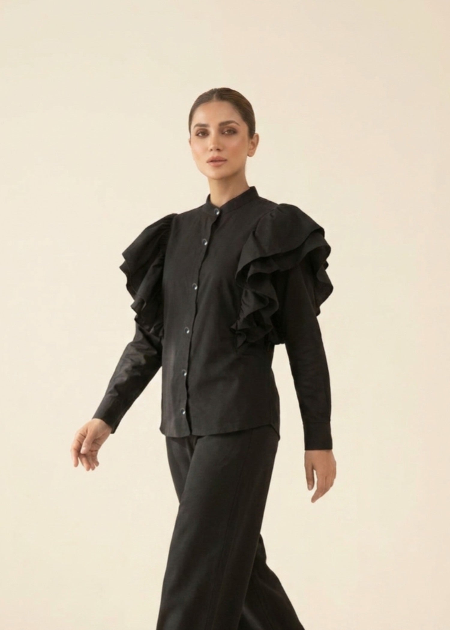 cotton Top in Black