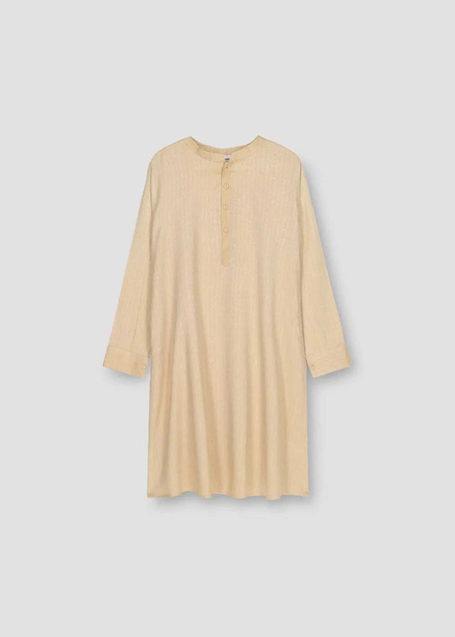 linen Kurti in Beige
