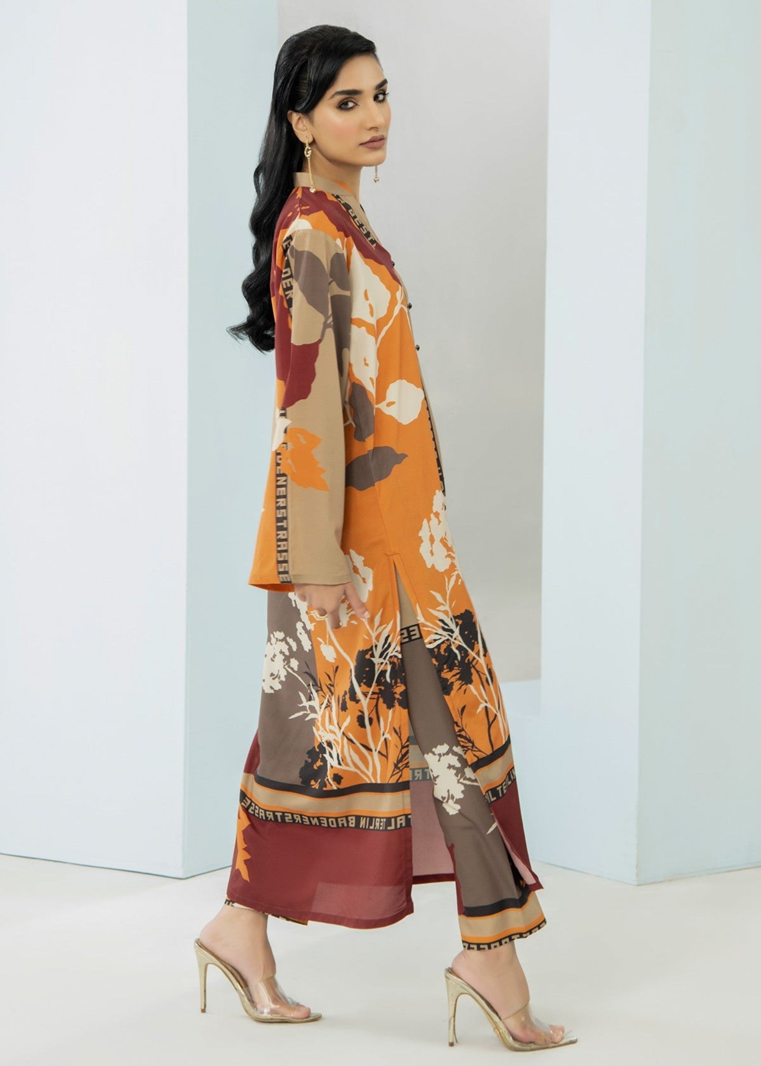 blended khaddar Co Ord Sets in Multi