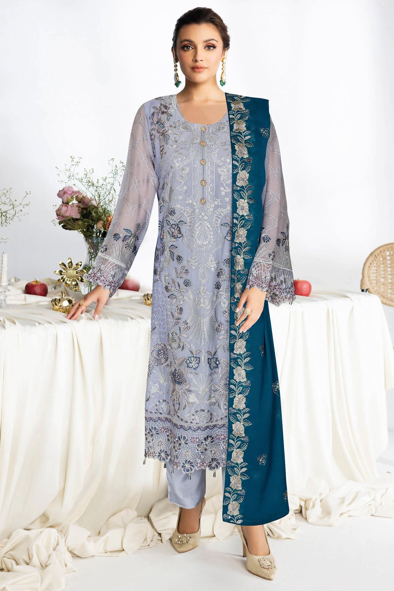 Sangeet Chiffon Formals – B-404
